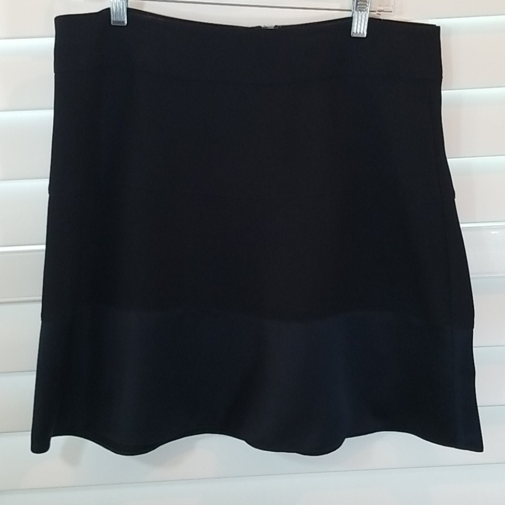NWT Black A Line Skirt